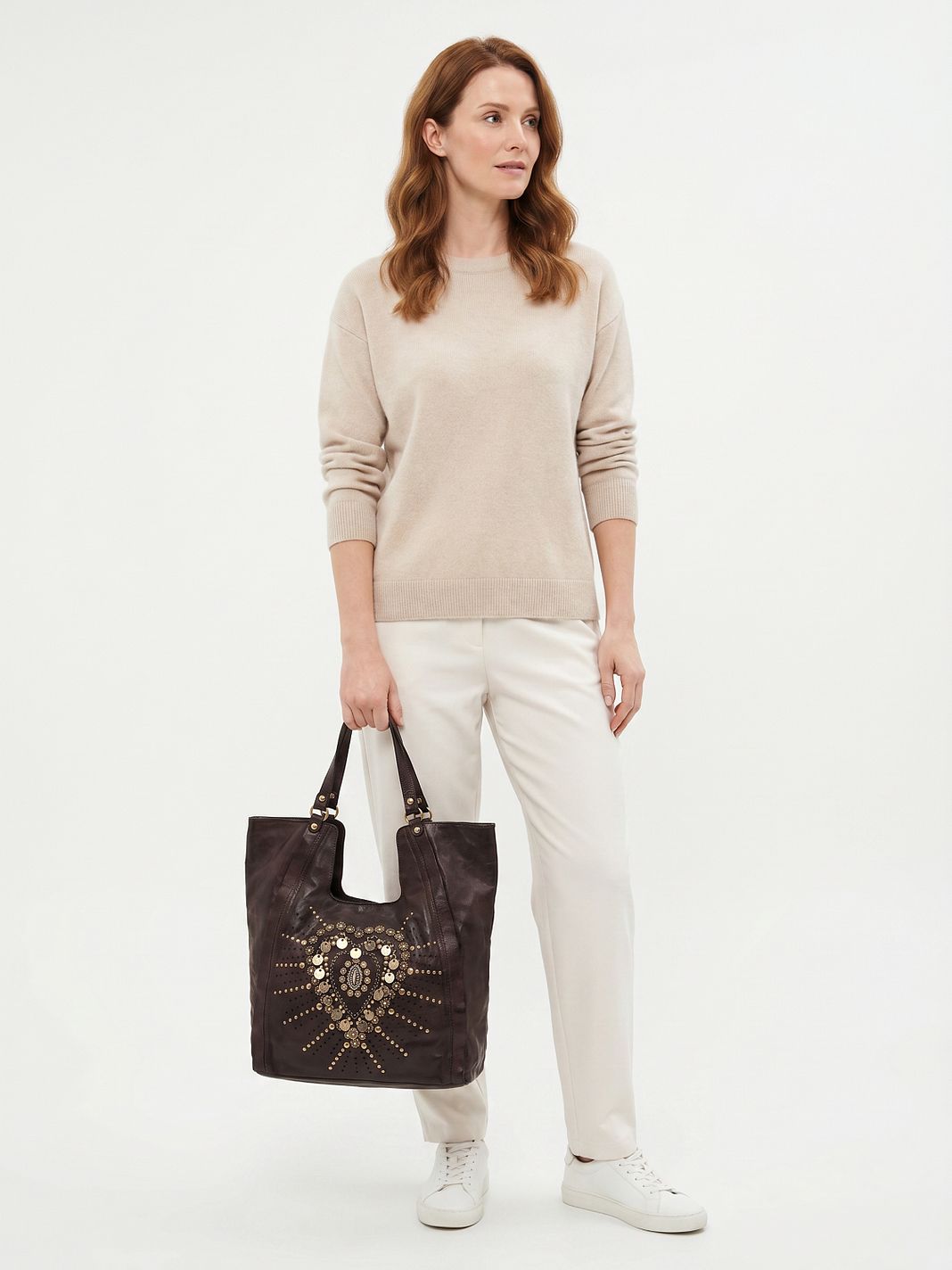 Campomaggi Camelia Borsa shopper Vera Pelle 44 cm