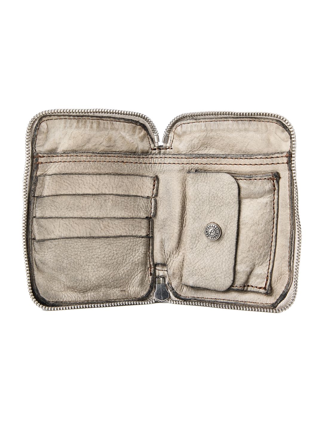 Campomaggi Tosca Portafoglio Protezione RFID Vera Pelle 13 cm
