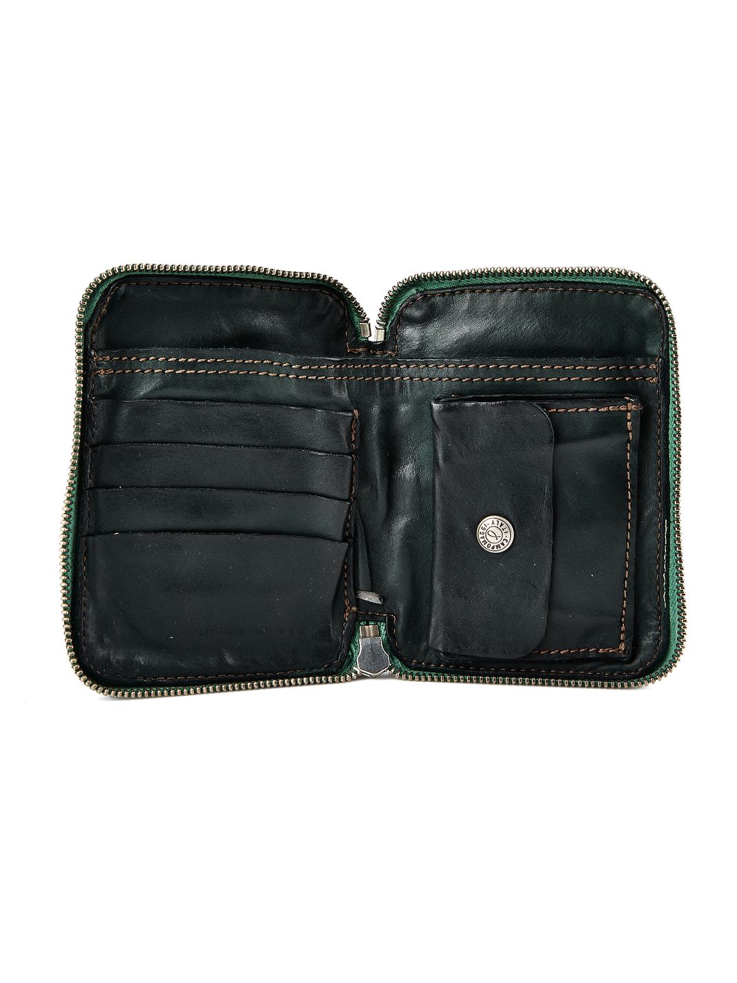 Campomaggi Tosca Portafoglio Protezione RFID Vera Pelle 13 cm