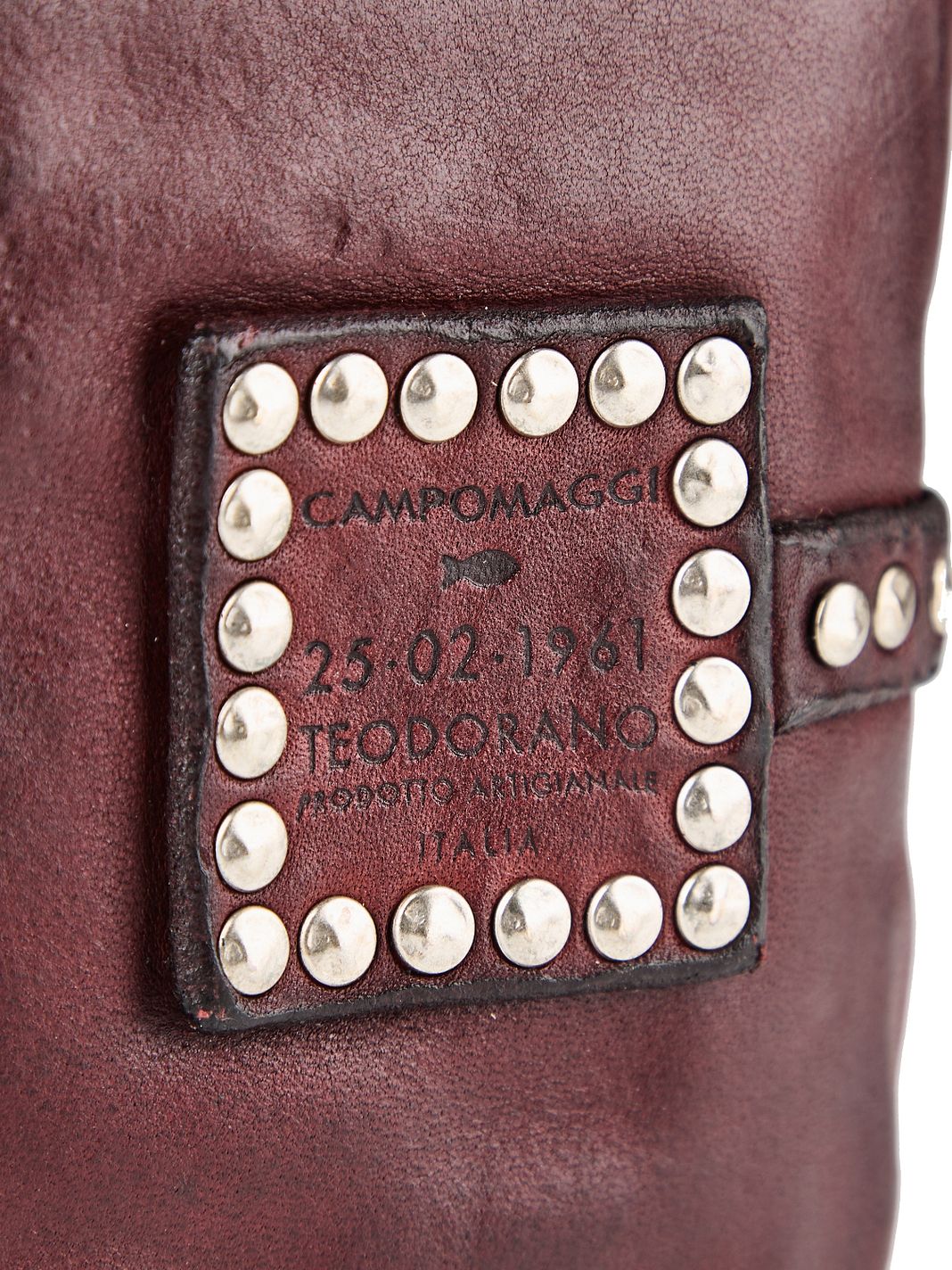 Campomaggi Tosca Portafoglio Protezione RFID Vera Pelle 13 cm