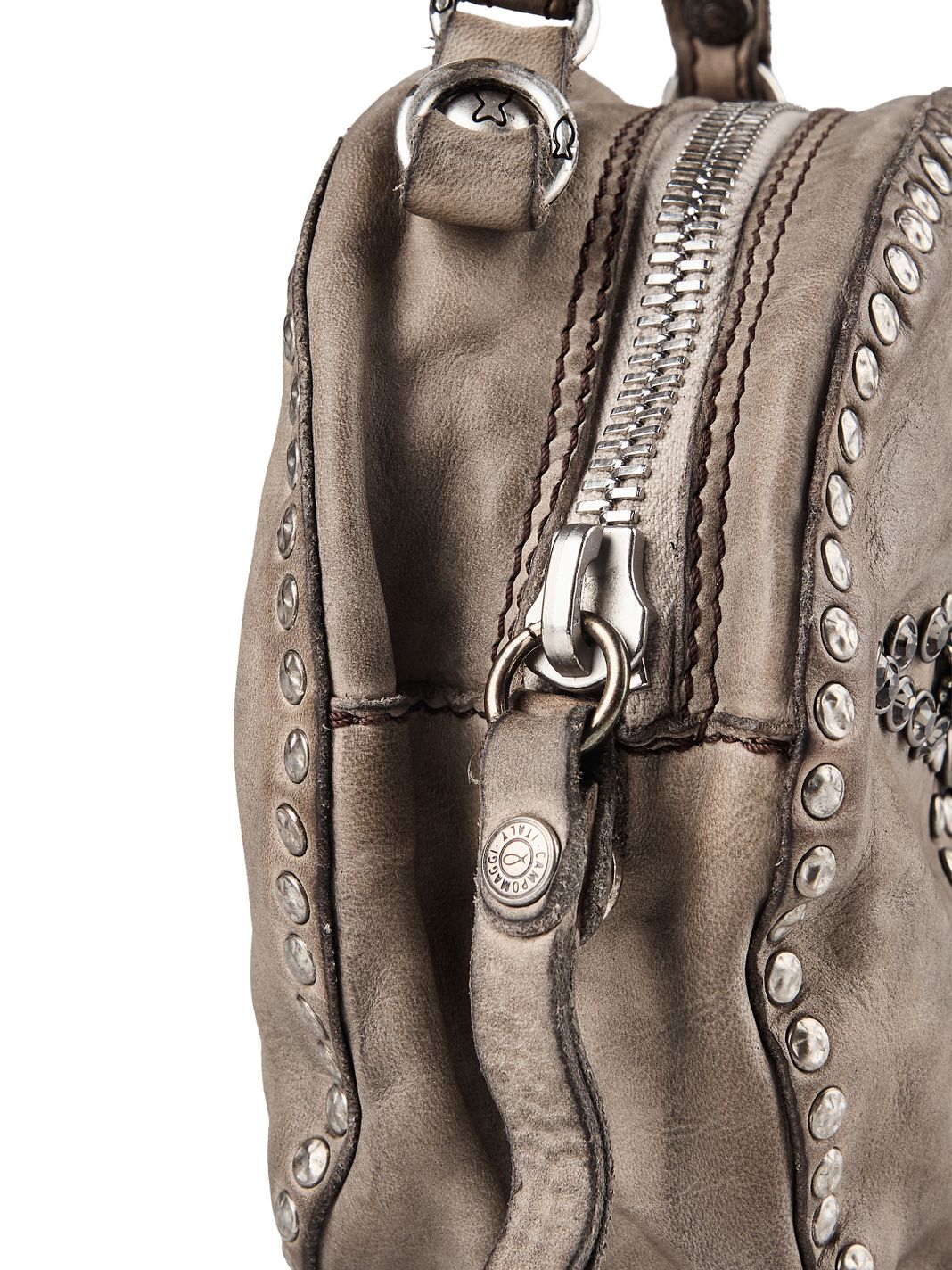 Campomaggi Eufemia Mini borsa a mano Vera Pelle 18 cm