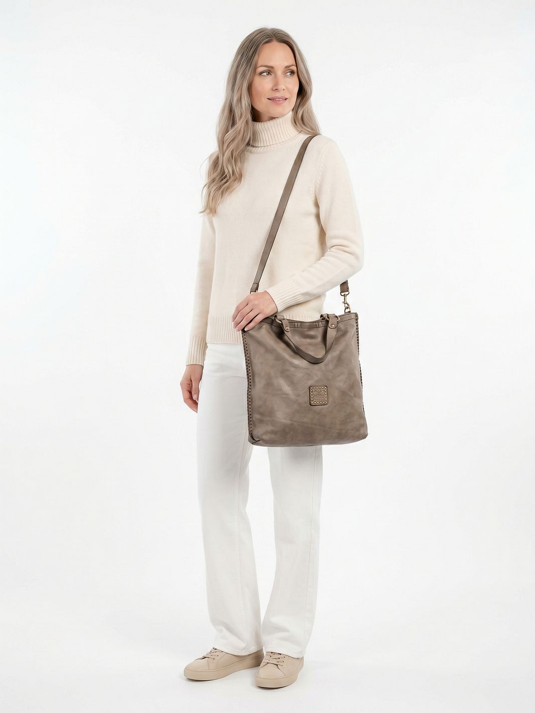 Campomaggi Renata Borsa a spalla Vera Pelle 31 cm