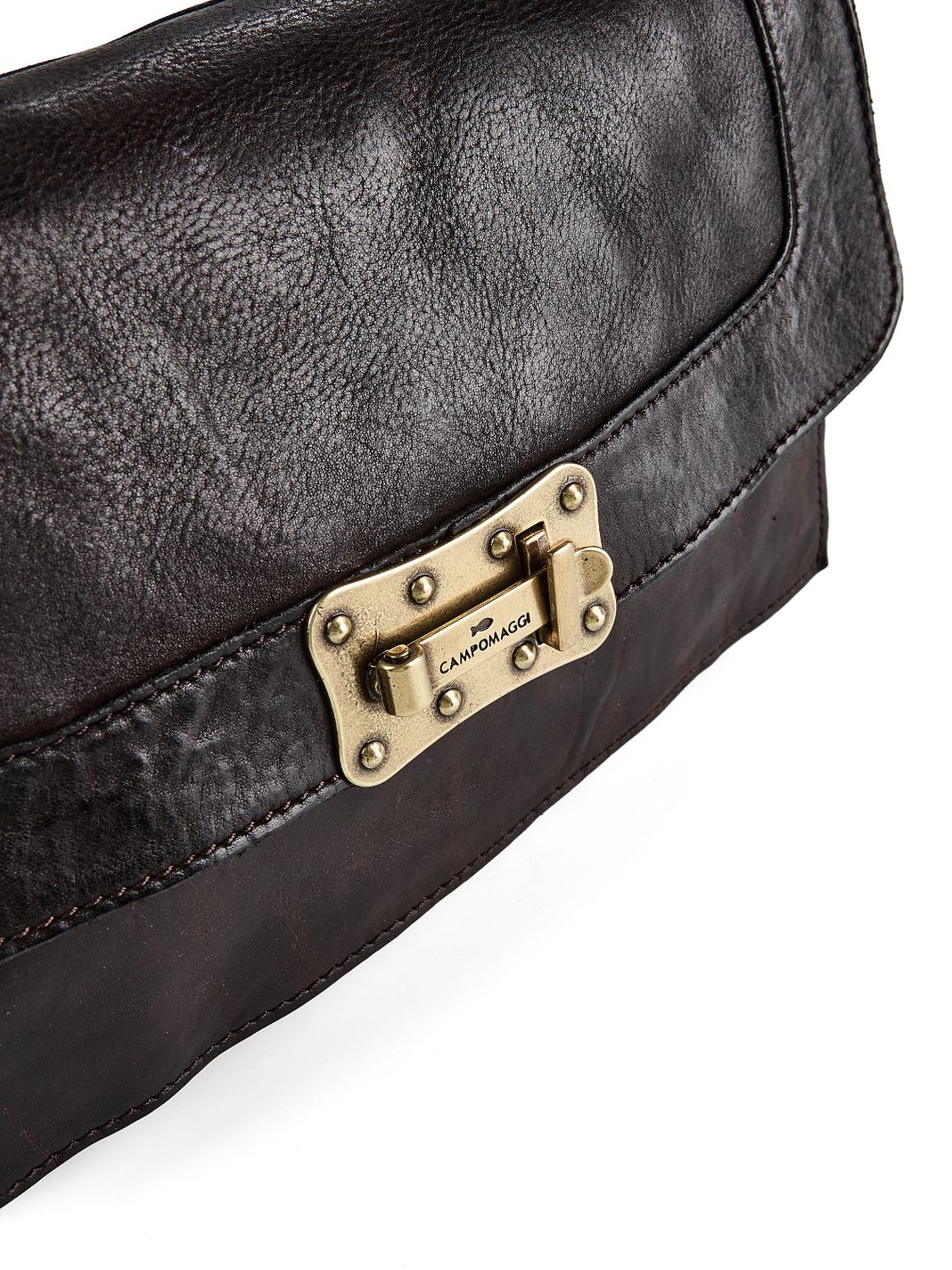 Campomaggi Agnese Borsa a spalla Vera Pelle 27.5 cm Campomaggi Agnese Borsa a spalla Vera Pelle 27.5 cm