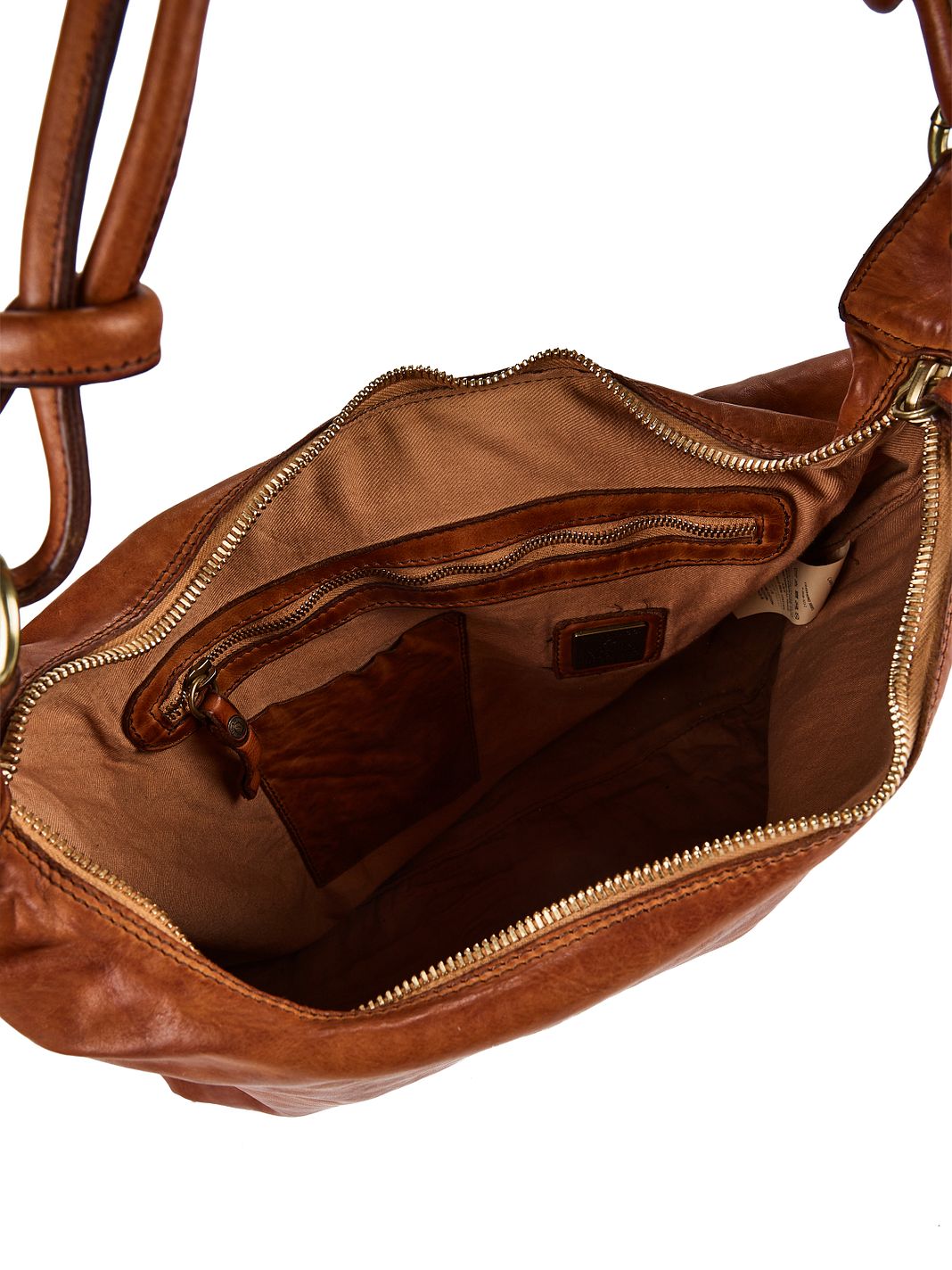 Campomaggi Vittoria Borsa a spalla L Vera Pelle 40 cm