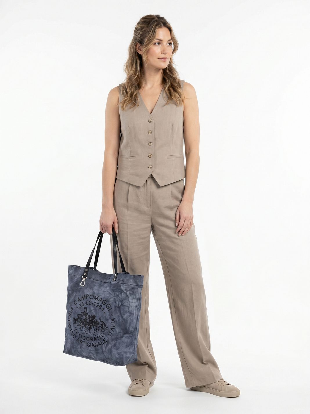 Campomaggi Filodendro Borsa shopper L 37 cm Campomaggi Filodendro Borsa shopper L 37 cm