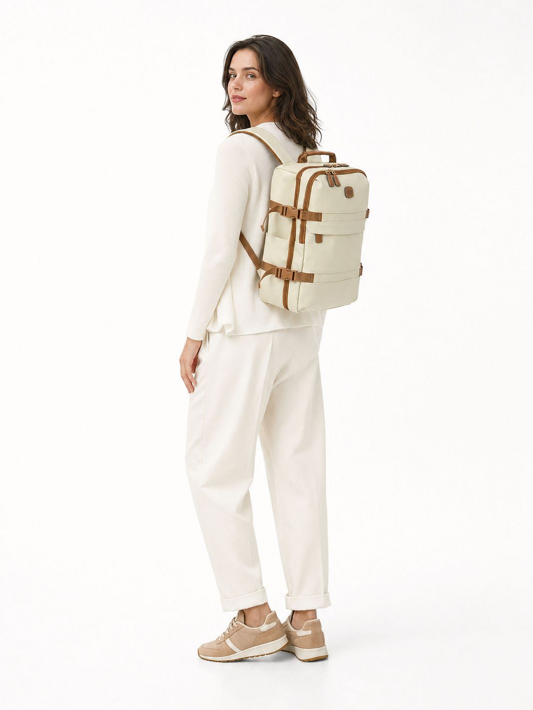 Bric's Mochila de viaje Firenze con compartimento para portátil de 42 cm Bric's Mochila de viaje Firenze con compartimento para portátil de 42 cm