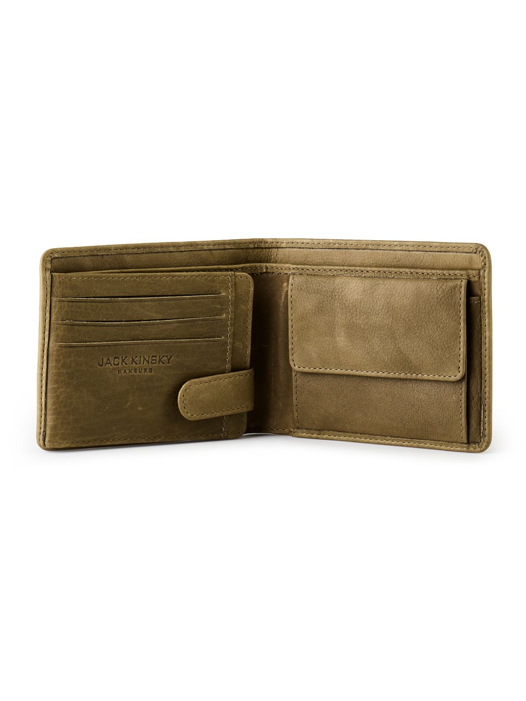 Jack Kinsky Aruba Portafoglio Protezione RFID Vera Pelle 12 cm Jack Kinsky Aruba Portafoglio Protezione RFID Vera Pelle 12 cm