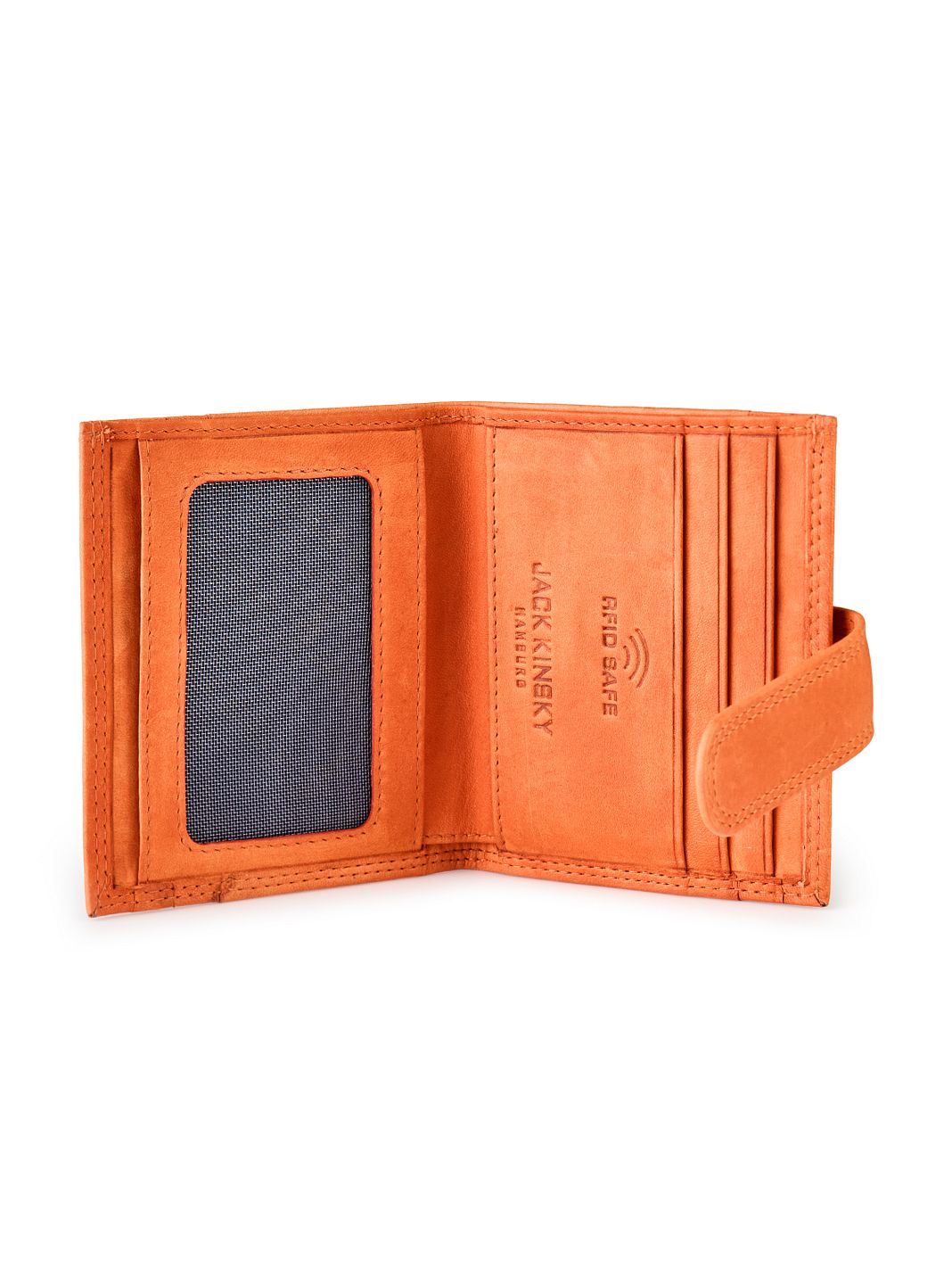 Jack Kinsky Aruba Portafoglio Protezione RFID Vera Pelle 10 cm Jack Kinsky Aruba Portafoglio Protezione RFID Vera Pelle 10 cm