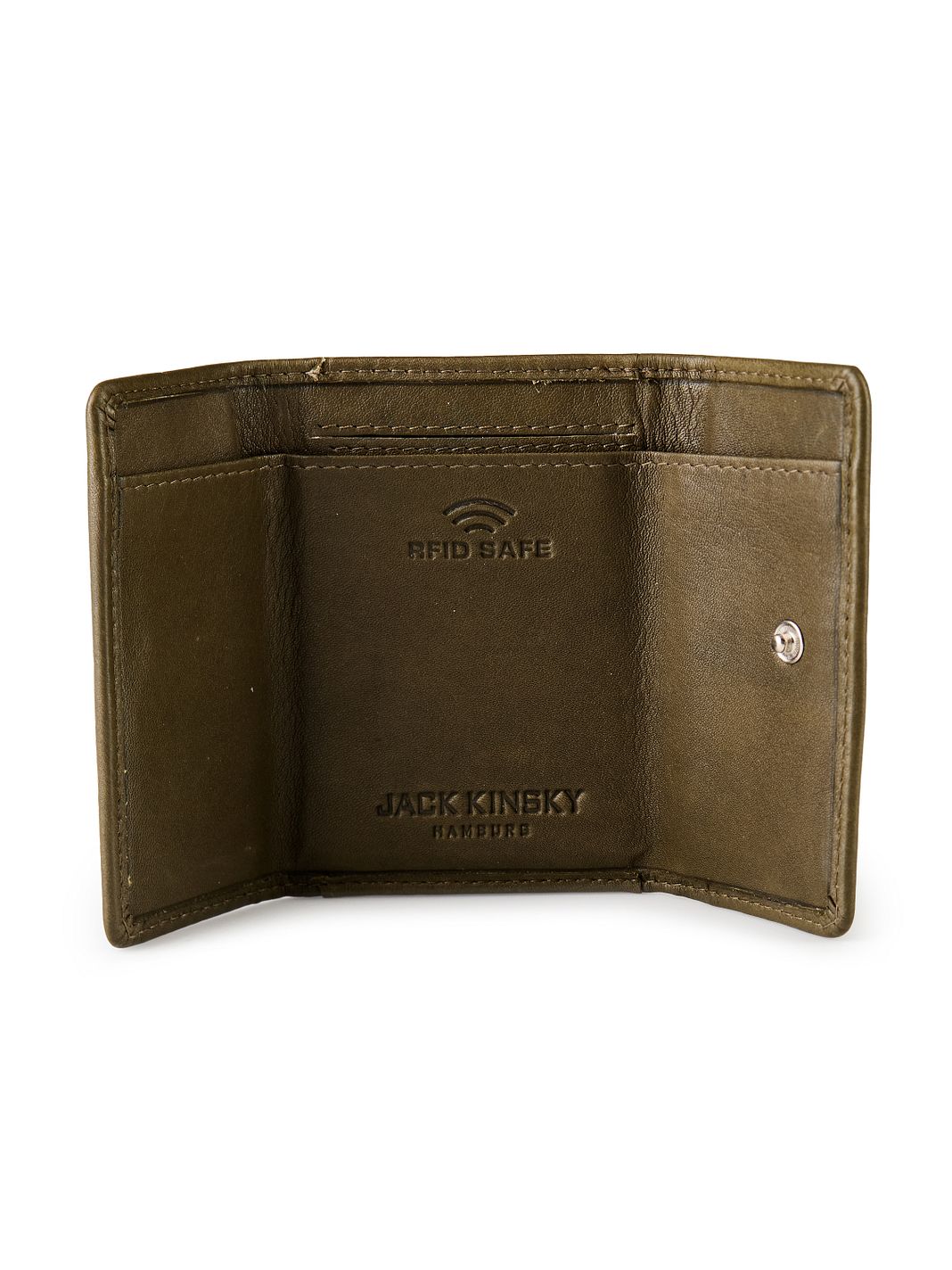 Jack Kinsky Aruba Portafoglio Protezione RFID Vera Pelle 9.5 cm Jack Kinsky Aruba Portafoglio Protezione RFID Vera Pelle 9.5 cm