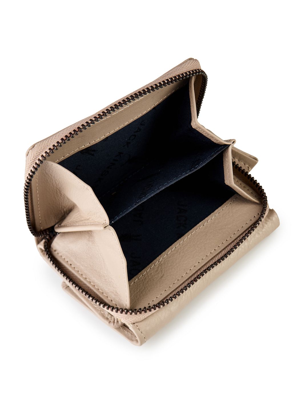 Jack Kinsky Livorno 120 Portafoglio Protezione RFID Vera Pelle 10 cm