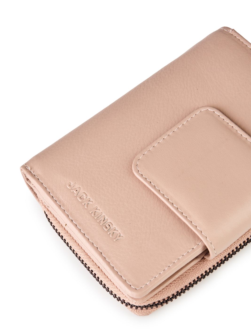 Jack Kinsky Livorno 511 Portafoglio Protezione RFID Vera Pelle 14 cm