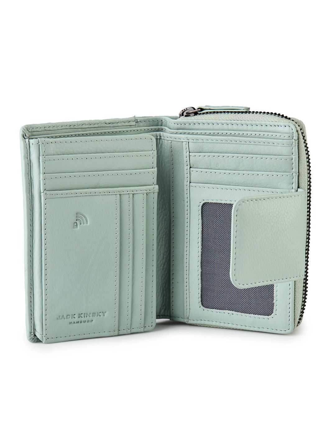 Jack Kinsky Livorno 511 Portafoglio Protezione RFID Vera Pelle 14 cm Jack Kinsky Livorno 511 Portafoglio Protezione RFID Vera Pelle 14 cm