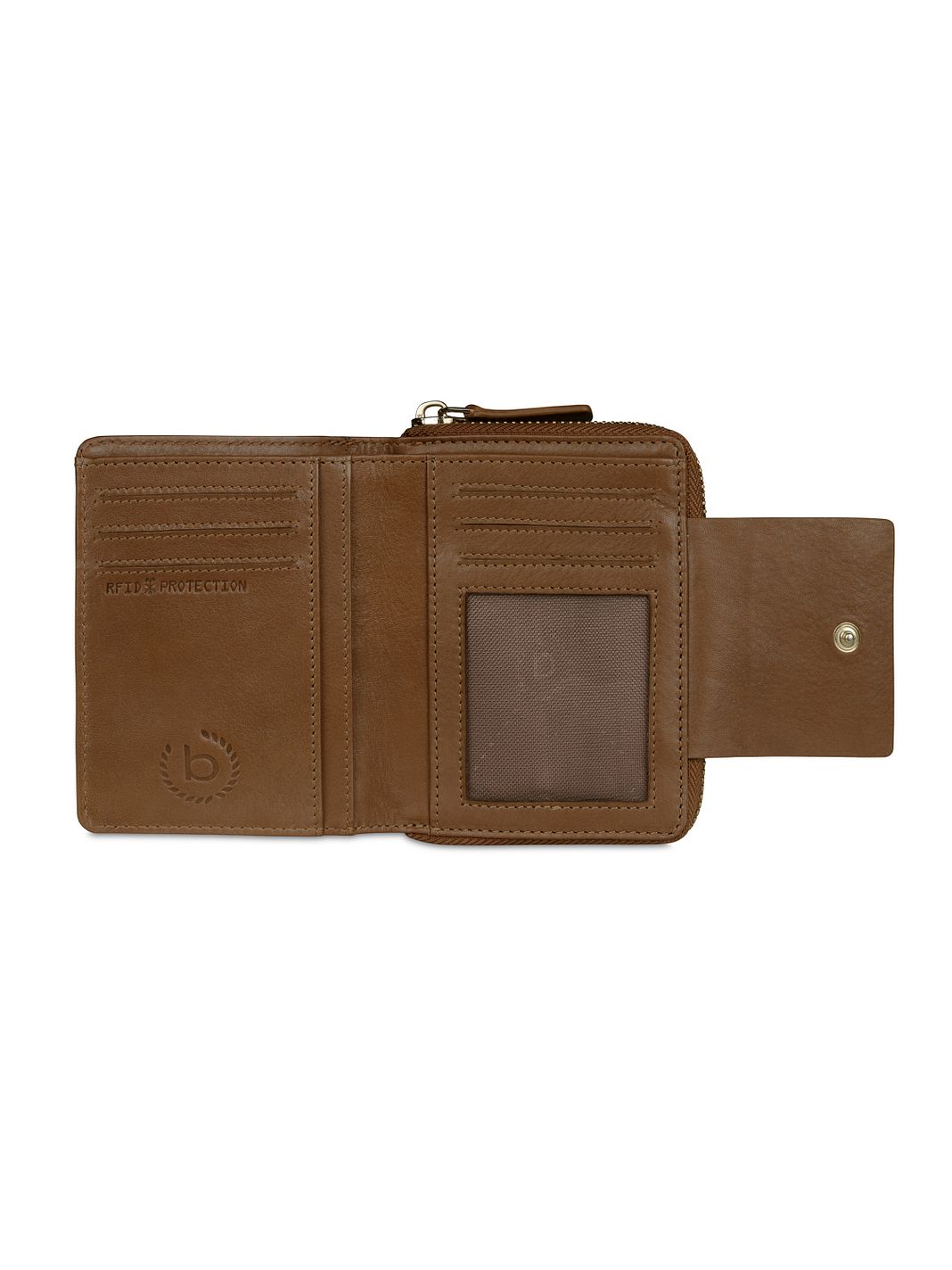 bugatti Fabia Cartera Piel natural 12 cm