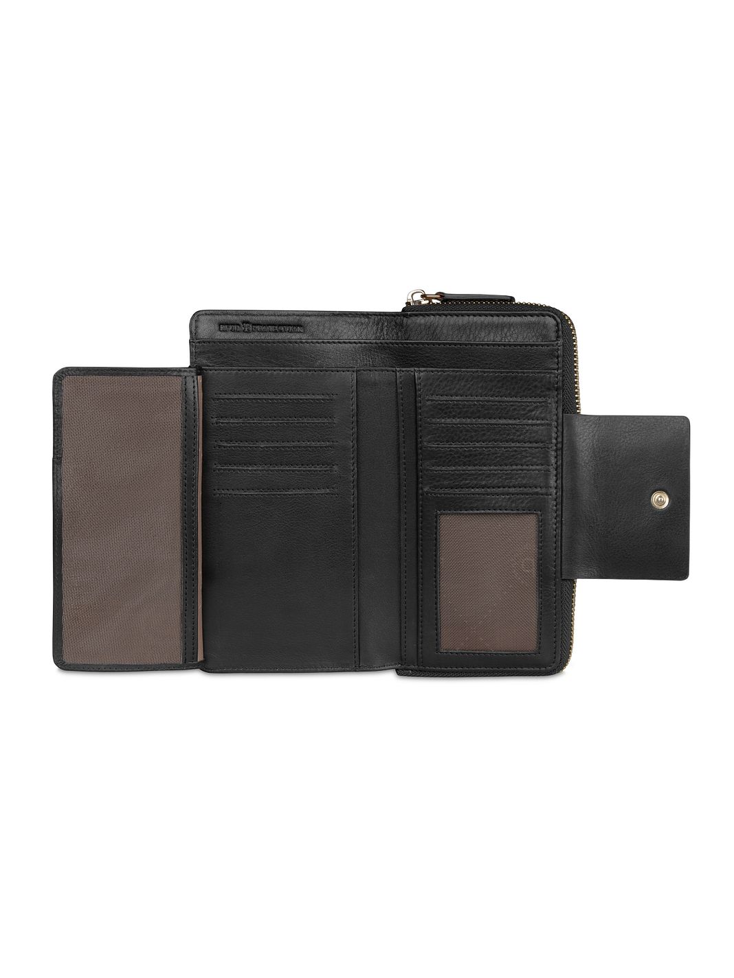 bugatti Fabia Portafoglio Protezione RFID Vera Pelle 18 cm