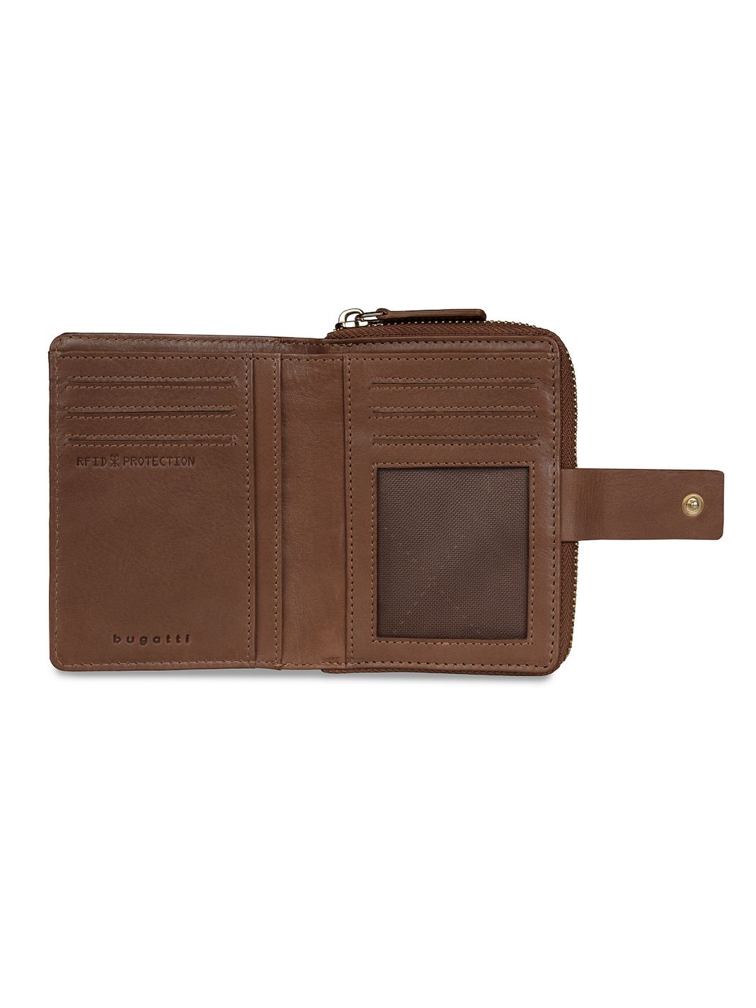 bugatti Noemi Cartera Bloqueo RFID Piel natural 12 cm bugatti Noemi Cartera Bloqueo RFID Piel natural 12 cm