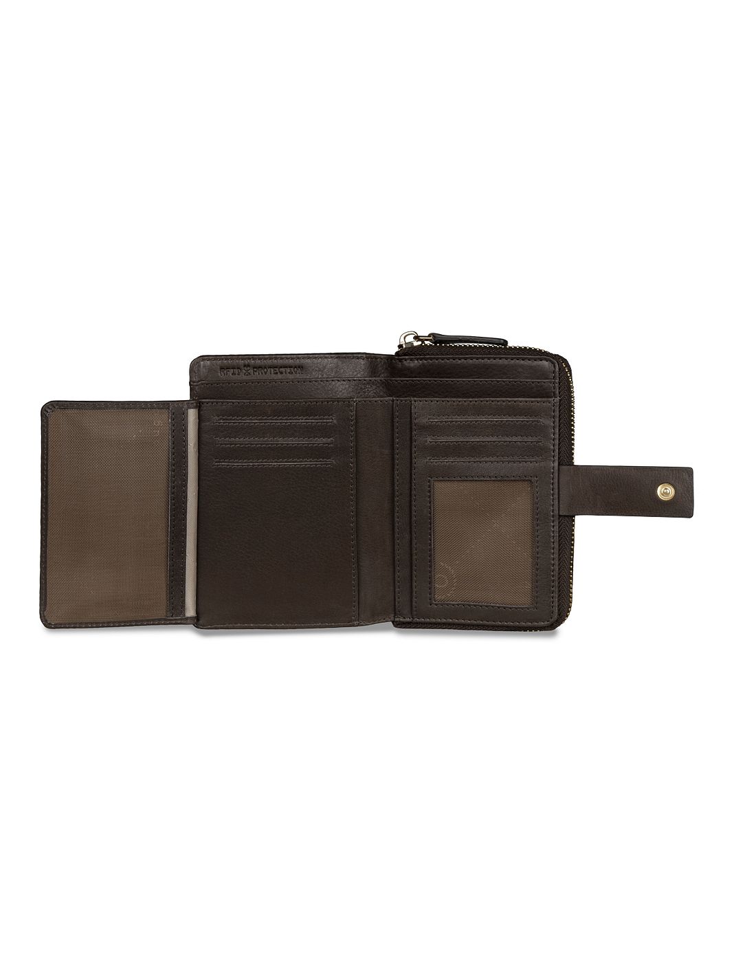 bugatti Noemi Portafoglio Protezione RFID Vera Pelle 14 cm