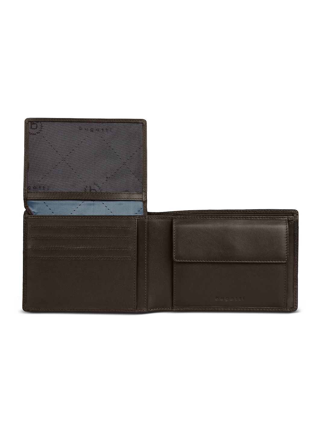 bugatti Due Portafoglio Protezione RFID Vera Pelle 12.5 cm
