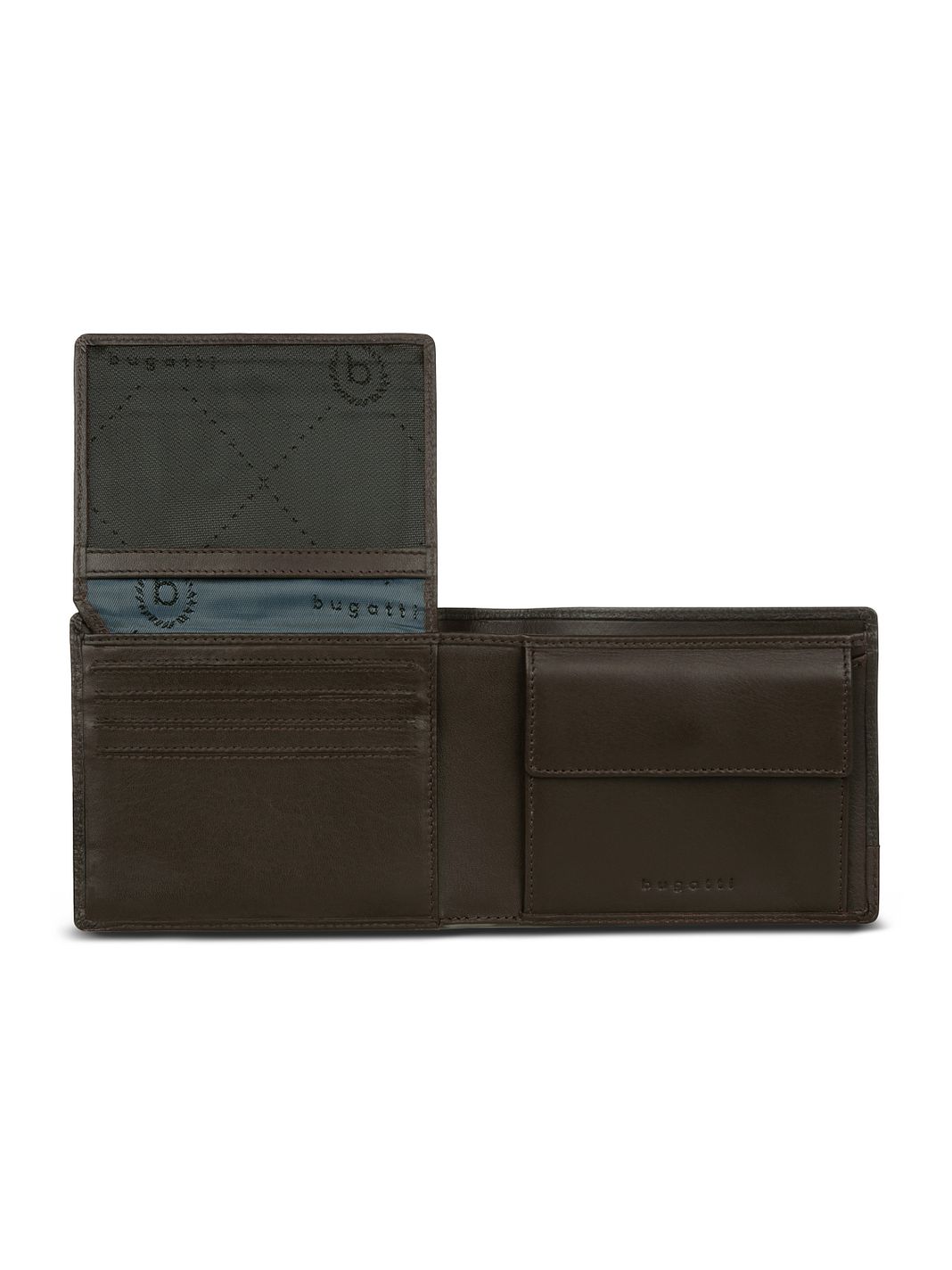 bugatti Due Portafoglio Protezione RFID Vera Pelle 11.5 cm
