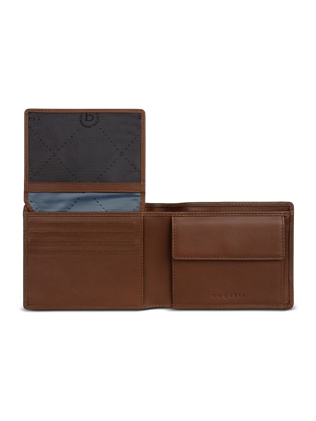 bugatti Due Portafoglio Protezione RFID Vera Pelle 11.5 cm