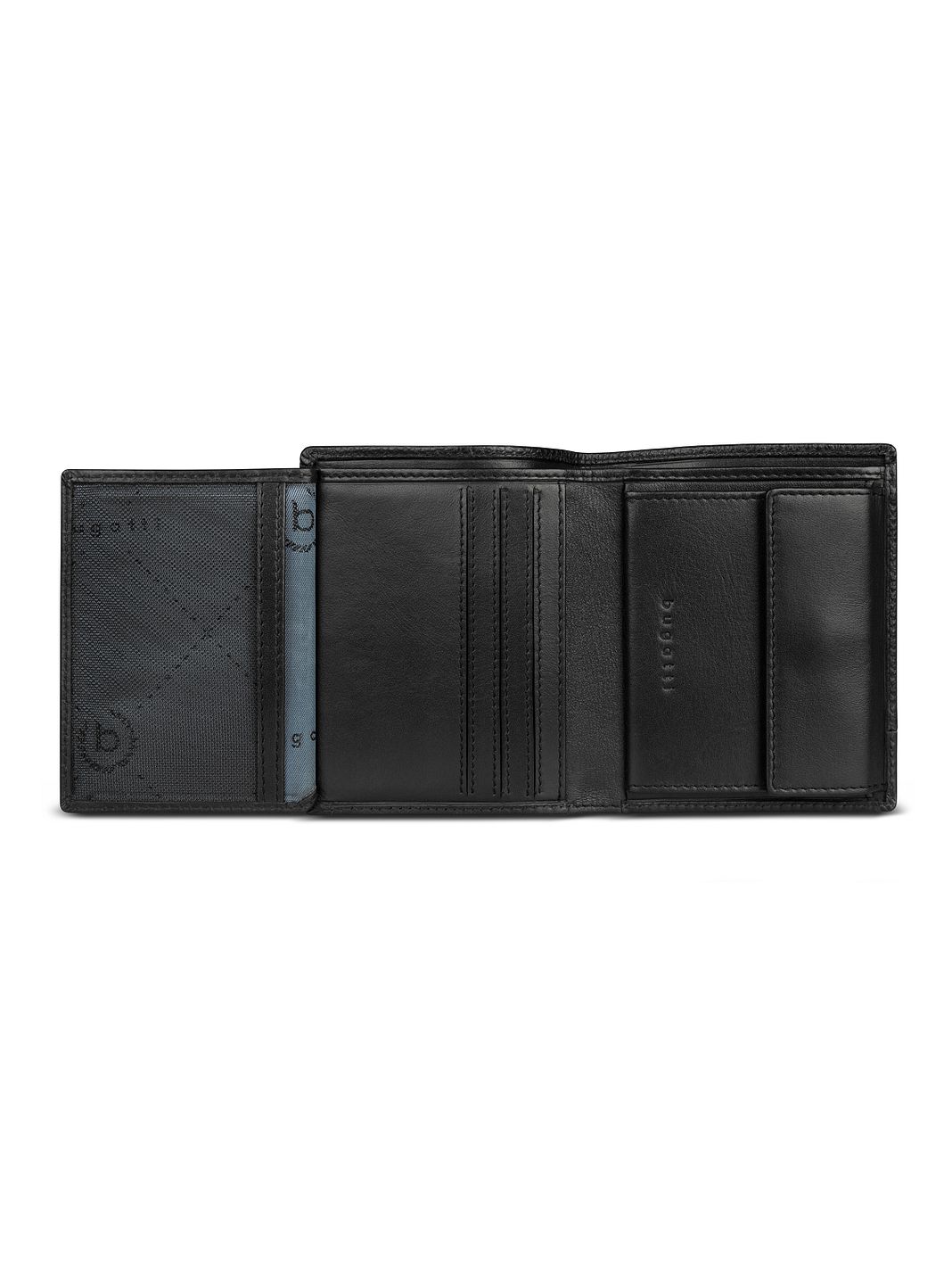 bugatti Due Portafoglio Protezione RFID Vera Pelle 9 cm