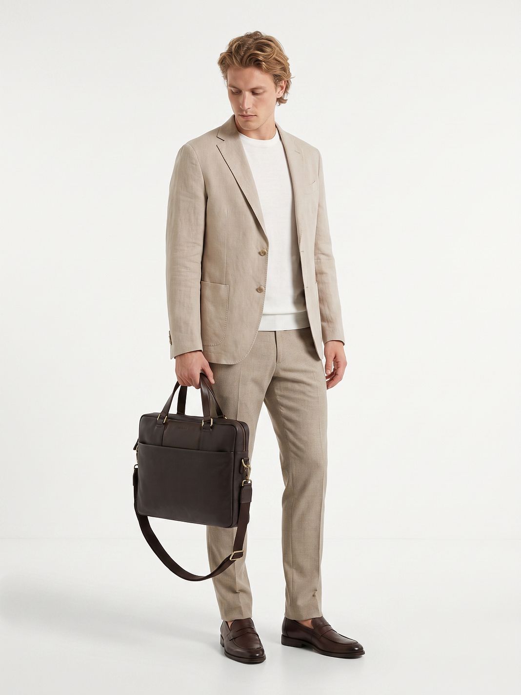 bugatti Ryan Valigetta Vera Pelle 39 cm Vano porta PC bugatti Ryan Valigetta Vera Pelle 39 cm Vano porta PC
