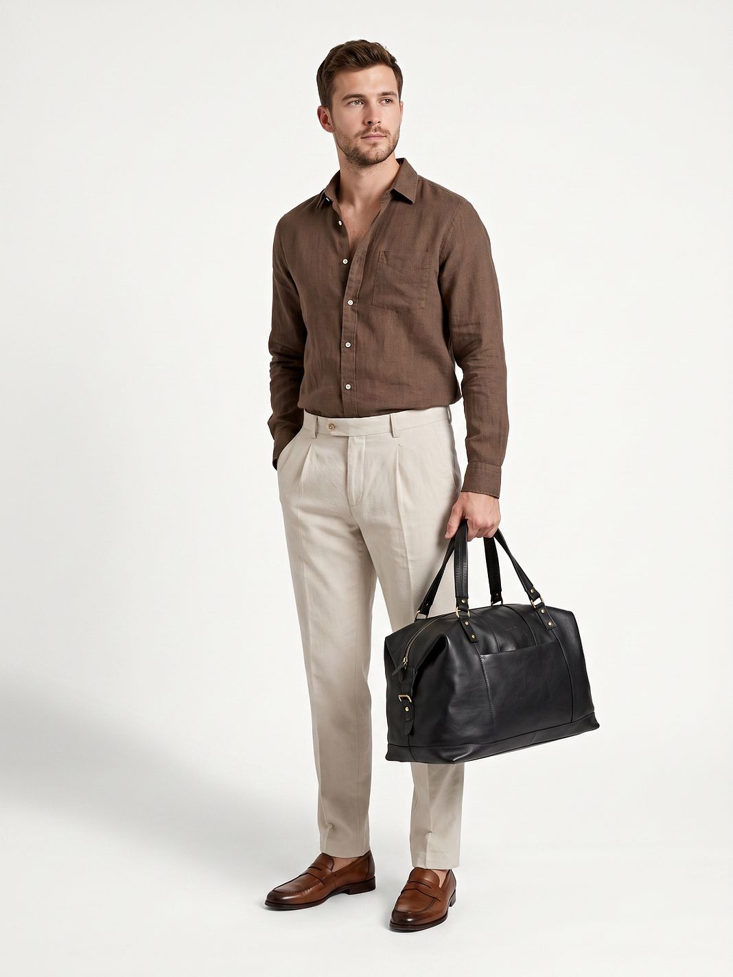 bugatti Ryan Borsa da viaggio Weekender Vera Pelle 44 cm bugatti Ryan Borsa da viaggio Weekender Vera Pelle 44 cm