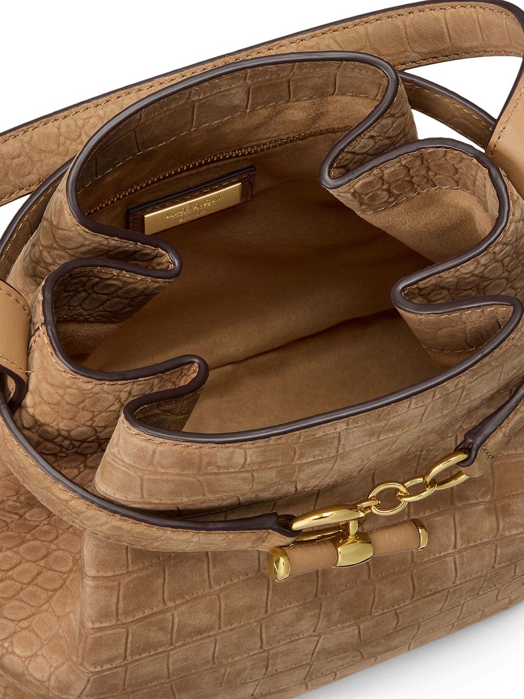 Lauren Ralph Lauren Blaike Borsetta Vera Pelle 24 cm Lauren Ralph Lauren Blaike Borsetta Vera Pelle 24 cm