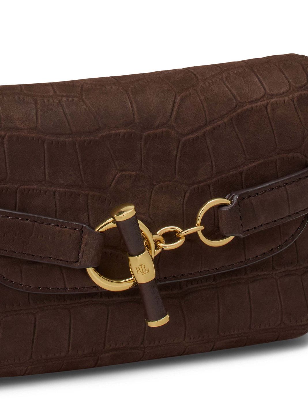 Lauren Ralph Lauren Blaike Mini Borsa Borsa a tracolla Vera Pelle 18 cm Lauren Ralph Lauren Blaike Mini Borsa Borsa a tracolla Vera Pelle 18 cm