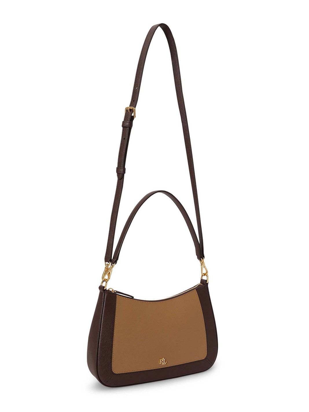 Lauren Ralph Lauren Danni Borsa a spalla Vera Pelle 25 cm Lauren Ralph Lauren Danni Borsa a spalla Vera Pelle 25 cm