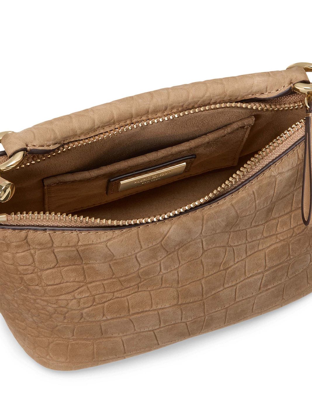 Lauren Ralph Lauren Blaike Mini borsa a mano Vera Pelle 17 cm Lauren Ralph Lauren Blaike Mini borsa a mano Vera Pelle 17 cm