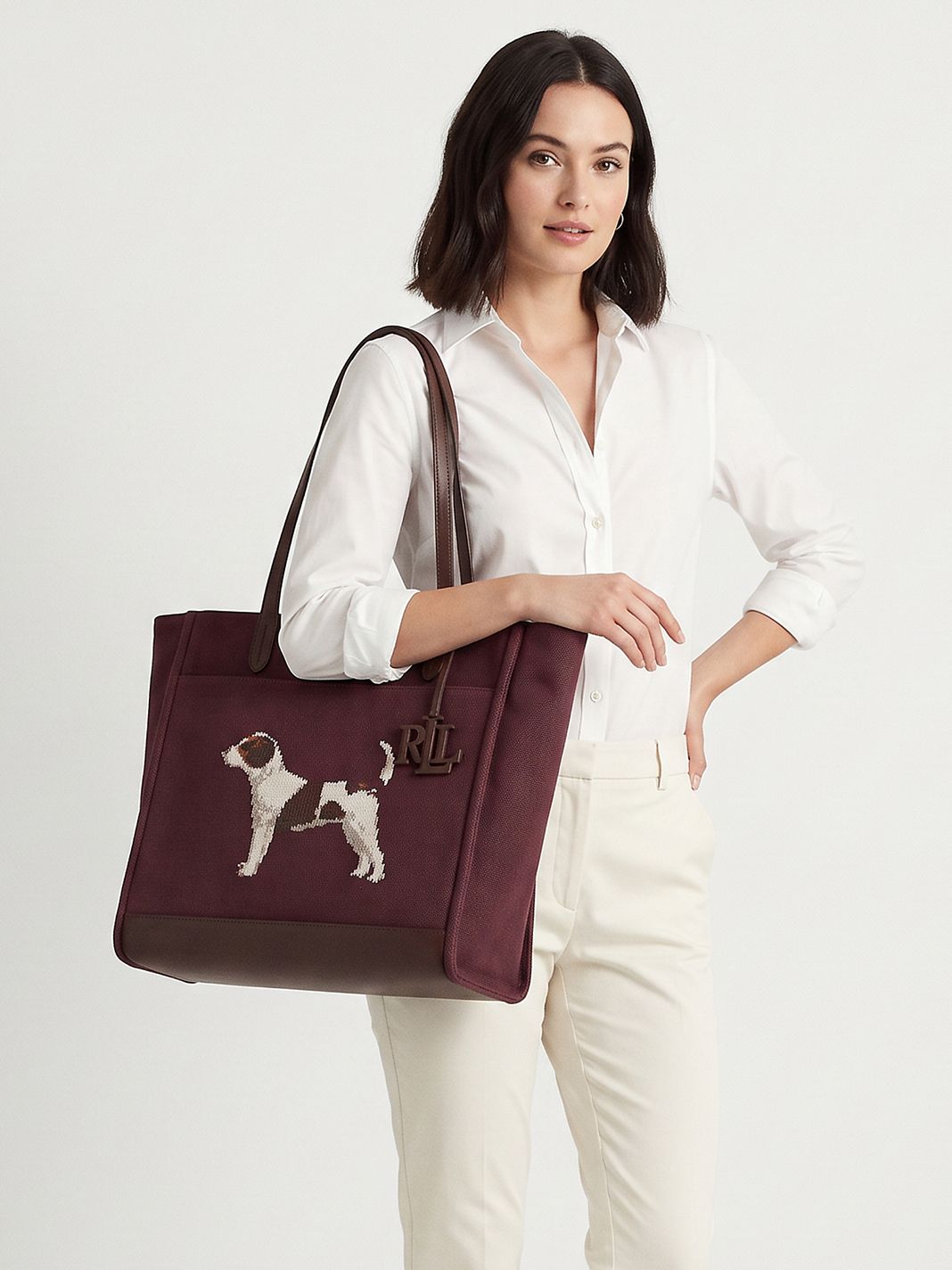 Lauren Ralph Lauren Cameryn Shopper Läder 45.5 cm Lauren Ralph Lauren Cameryn Shopper Läder 45.5 cm