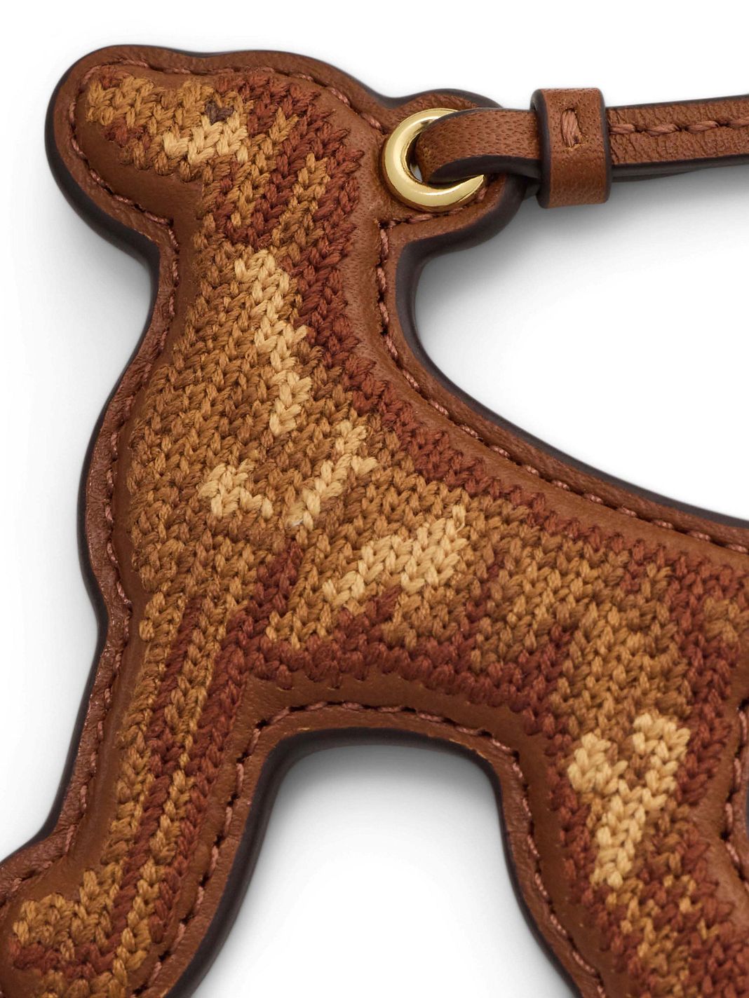 Lauren Ralph Lauren Marcy väskhängare i Läder, 6 cm