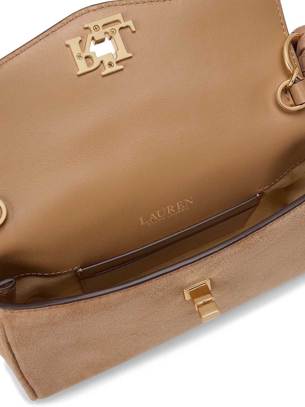 Lauren Ralph Lauren Borsa a tracolla Vera Pelle 19 cm Lauren Ralph Lauren Borsa a tracolla Vera Pelle 19 cm