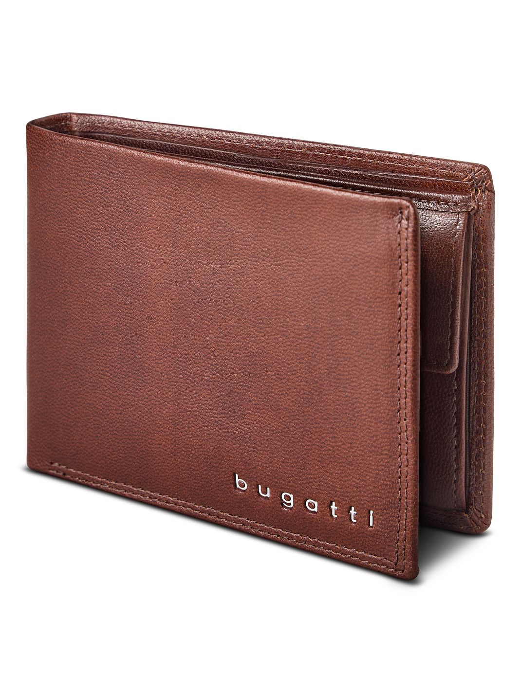 bugatti Valencia Cartera Bloqueo RFID Piel natural 12 cm