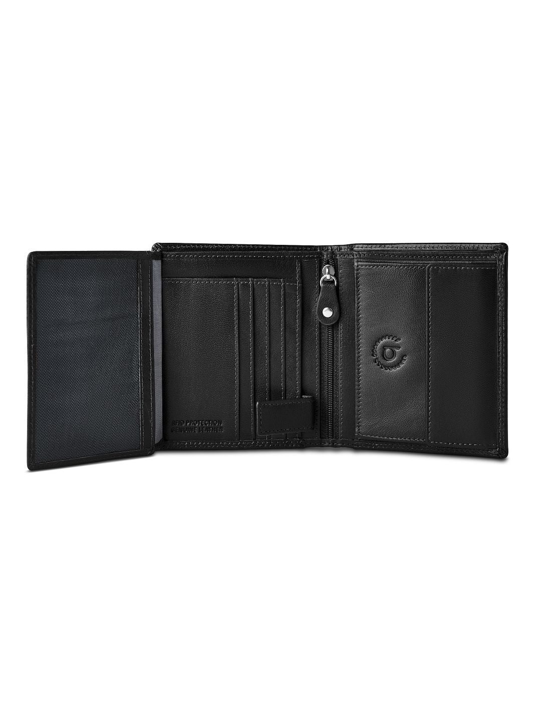 bugatti Valencia Cartera Bloqueo RFID Piel natural 12 cm bugatti Valencia Cartera Bloqueo RFID Piel natural 12 cm