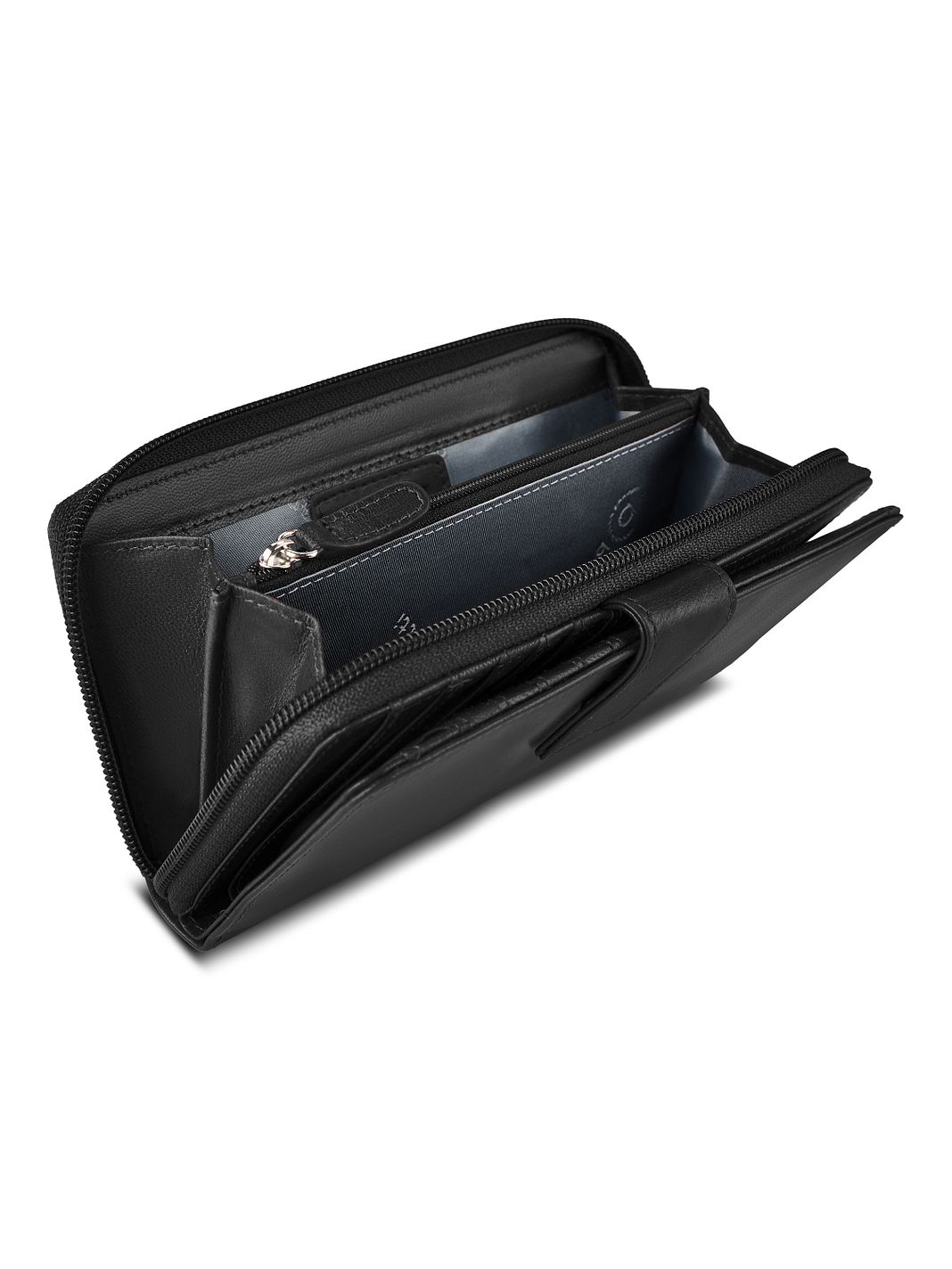 bugatti Valencia Cartera Bloqueo RFID Piel natural 19 cm