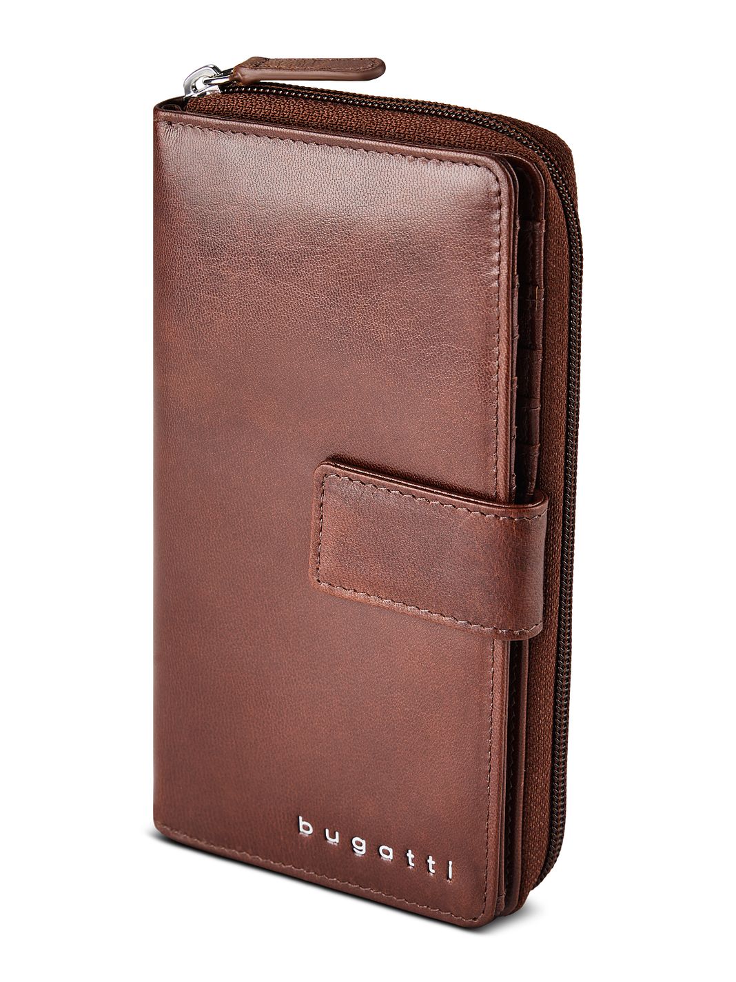 bugatti Valencia Cartera Bloqueo RFID Piel natural 19 cm