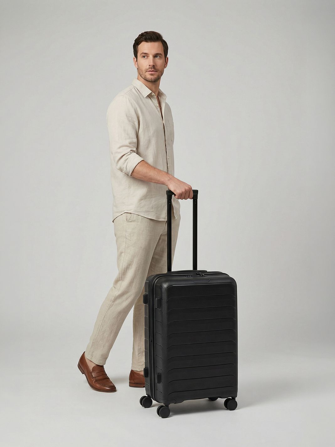 d & n Toronto 4 ruedas Trolley M 65 cm Con asa expansible