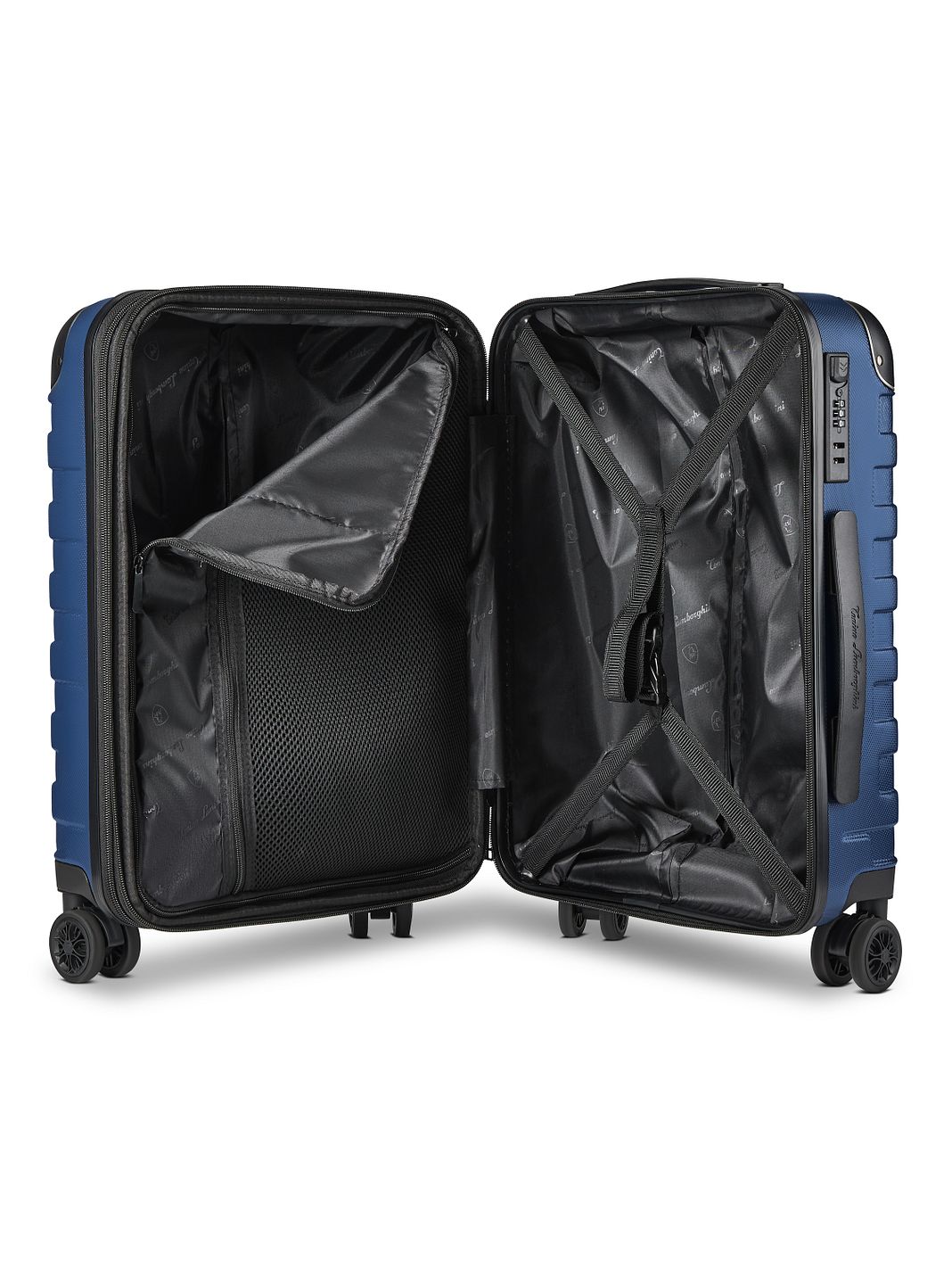 Tonino Lamborghini Milano 4 ruote Trolley cabina S 54 cm espandibile Tonino Lamborghini Milano 4 ruote Trolley cabina S 54 cm espandibile