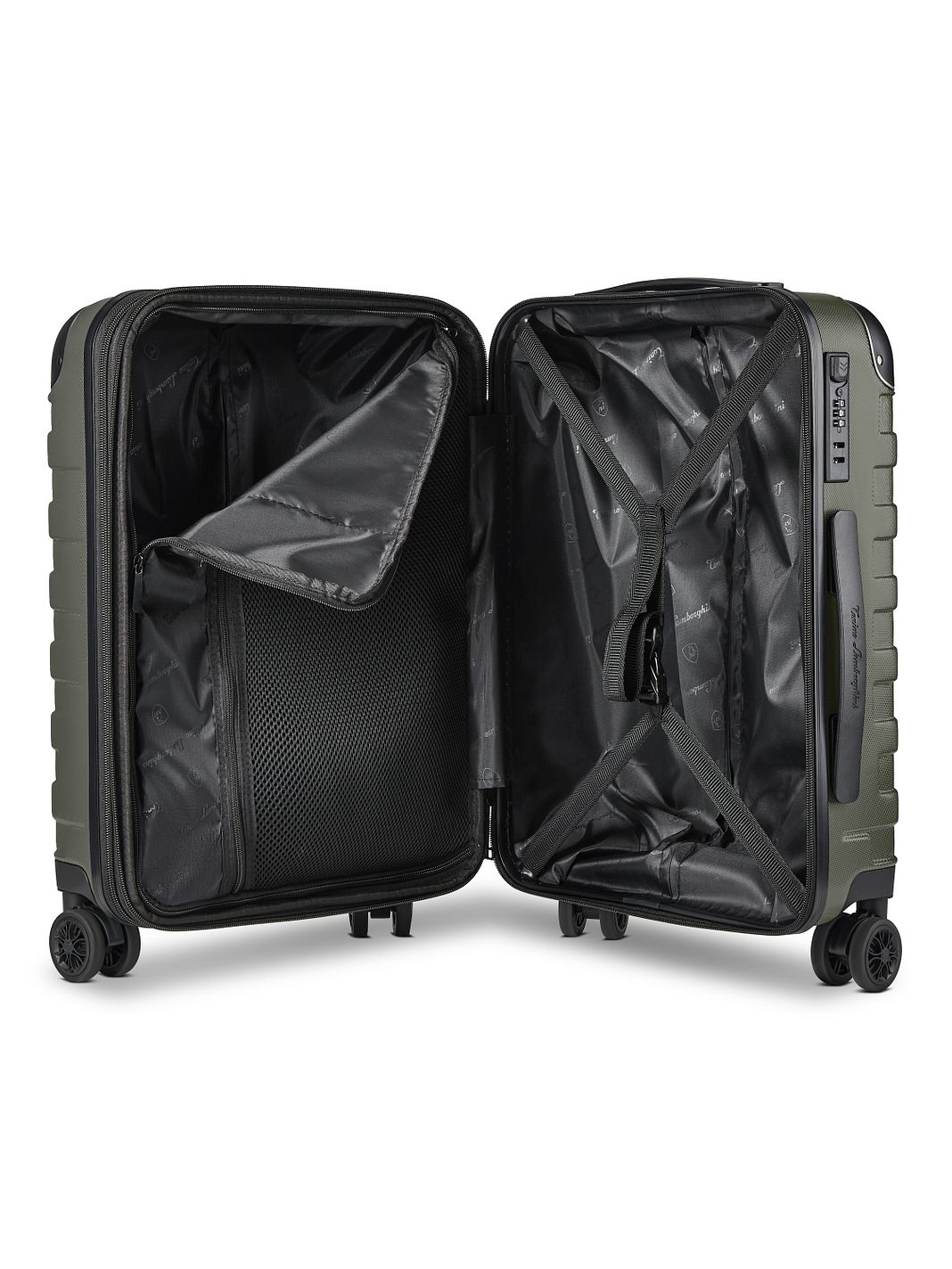 Tonino Lamborghini Milano 4 ruote Trolley cabina S 54 cm espandibile Tonino Lamborghini Milano 4 ruote Trolley cabina S 54 cm espandibile