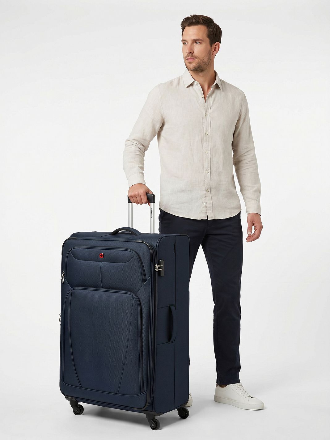 Wenger Beaumont 4 ruote Carrello XL 87 cm espandibile Wenger Beaumont 4 ruote Carrello XL 87 cm espandibile
