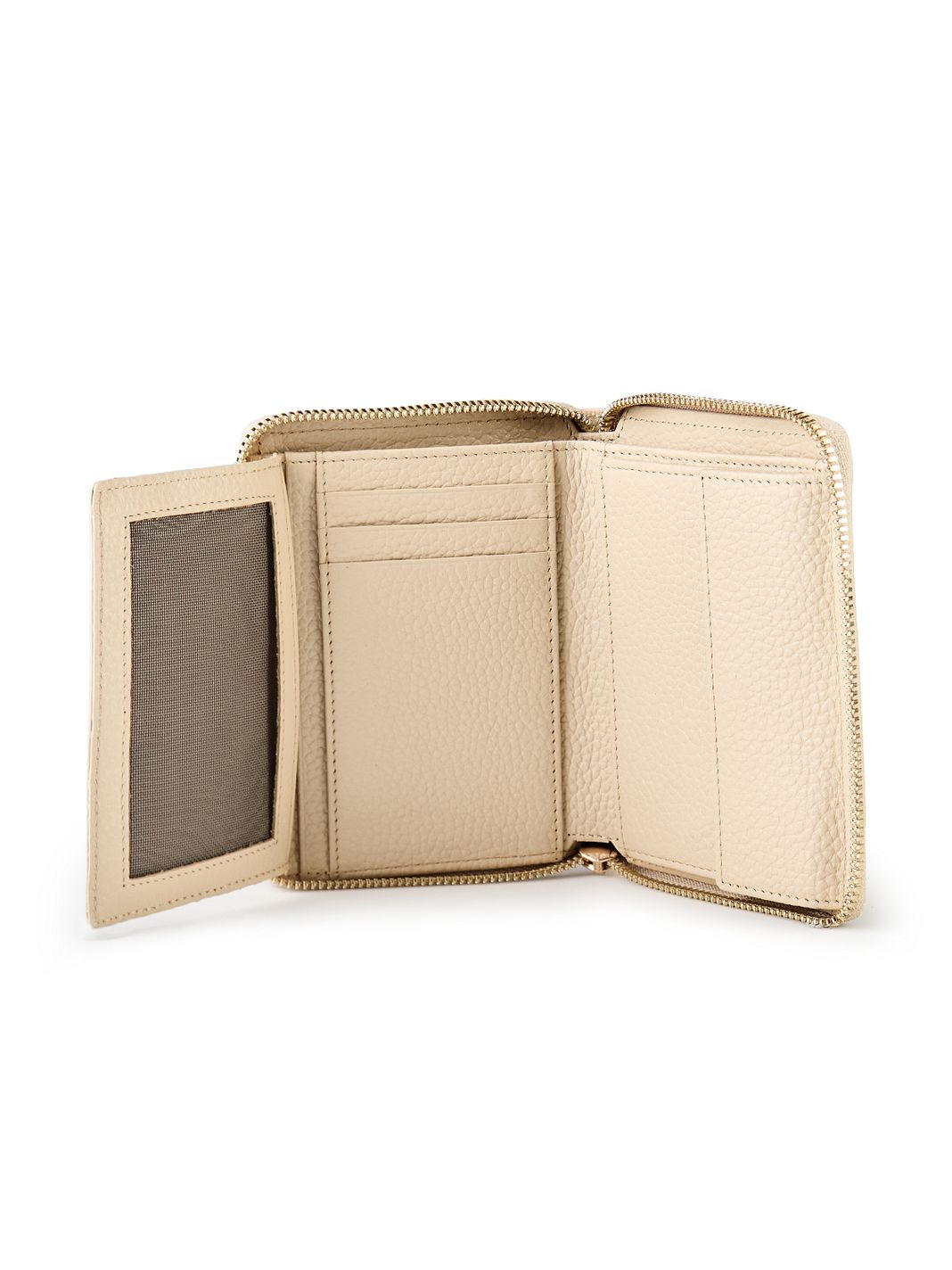 Esquire Alexandria Portafoglio Protezione RFID Vera Pelle 13 cm