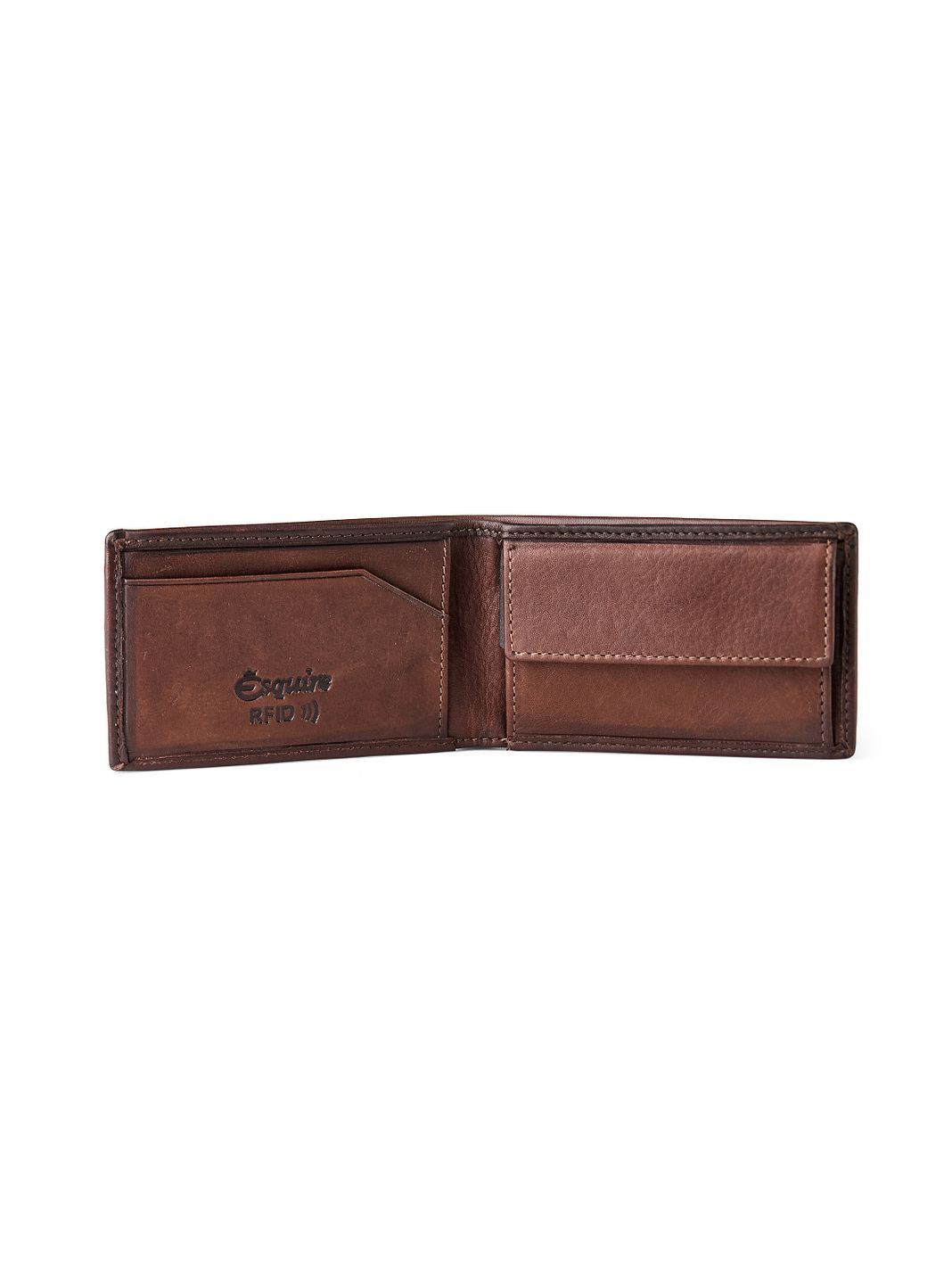 Esquire Chicago Portafoglio Protezione RFID Vera Pelle 10.5 cm