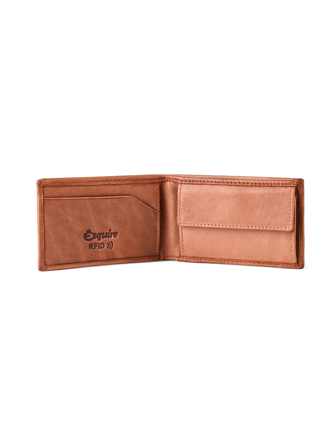 Esquire Chicago Portafoglio Protezione RFID Vera Pelle 10.5 cm