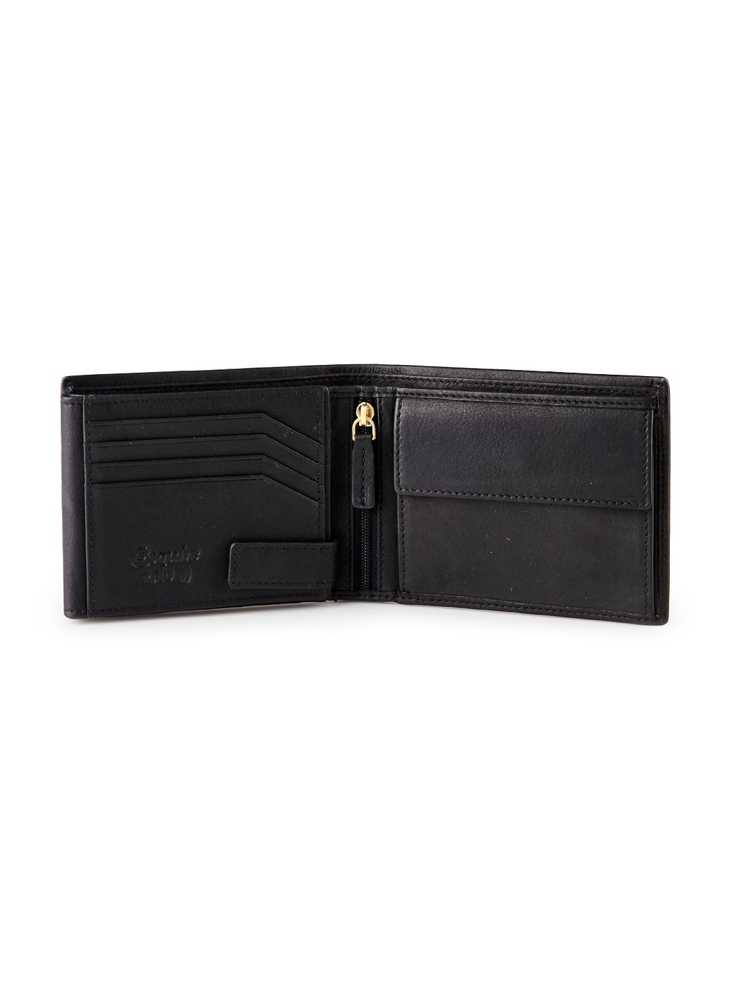 Esquire Chicago Portafoglio Protezione RFID Vera Pelle 12 cm
