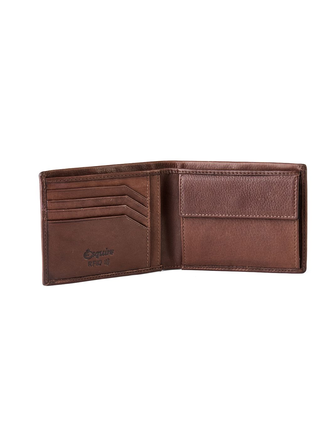 Esquire Chicago Portafoglio Protezione RFID Vera Pelle 12 cm