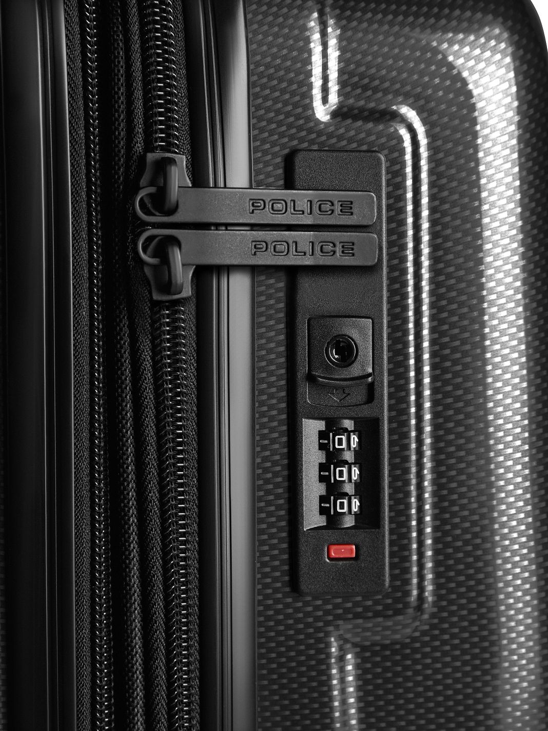 Police New York 4 ruote Carrello M 62 cm espandibile Police New York 4 ruote Carrello M 62 cm espandibile