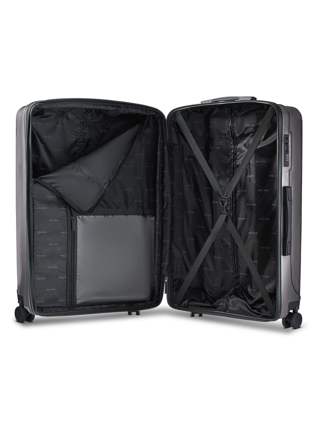 Police New York 4 ruote Carrello L 72 cm espandibile Police New York 4 ruote Carrello L 72 cm espandibile