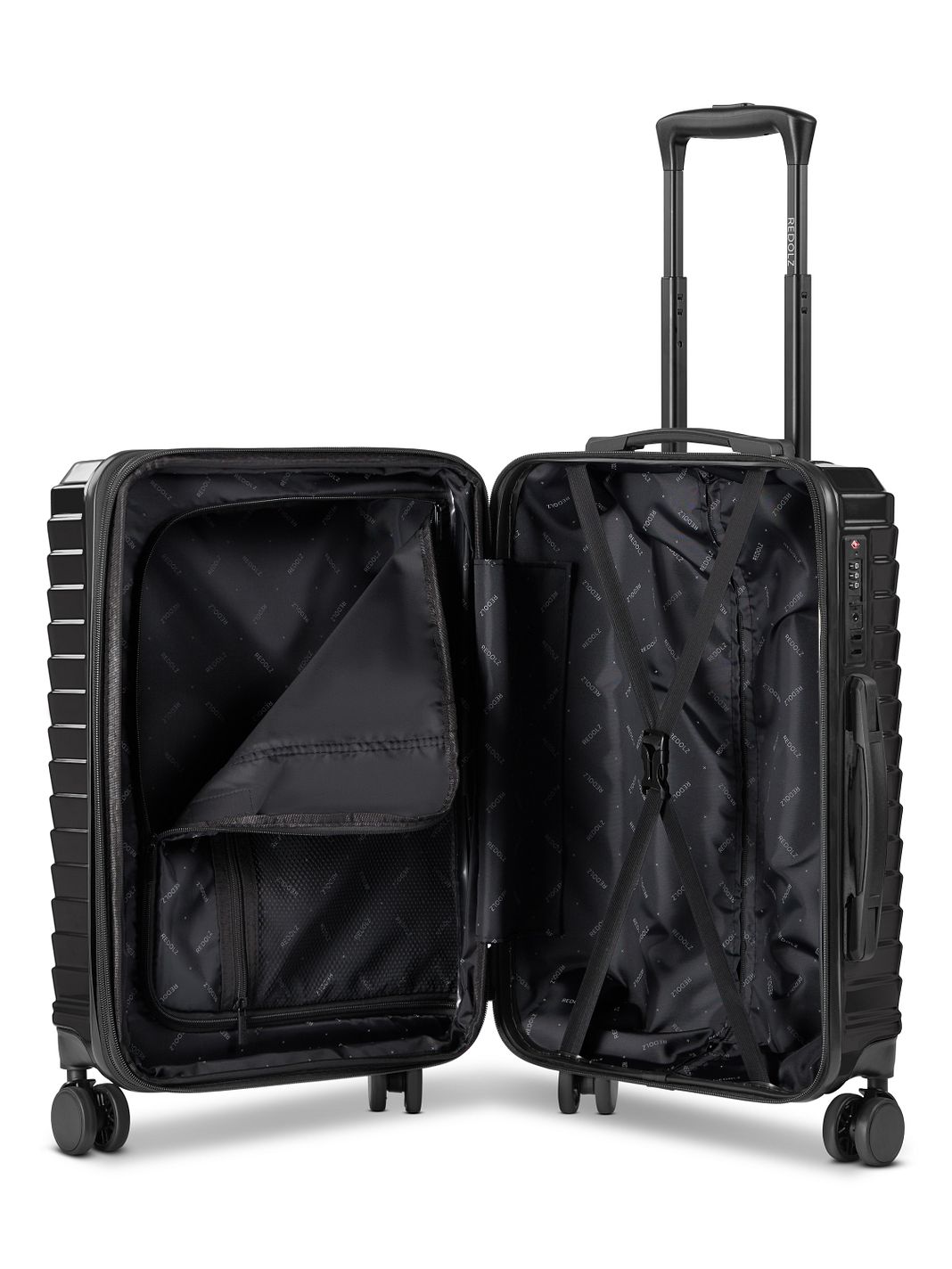 Redolz Essentials 18 2.0 4-hjulig Handbagageväska S 55 cm med expansionsveck Redolz Essentials 18 2.0 4-hjulig Handbagageväska S 55 cm med expansionsveck