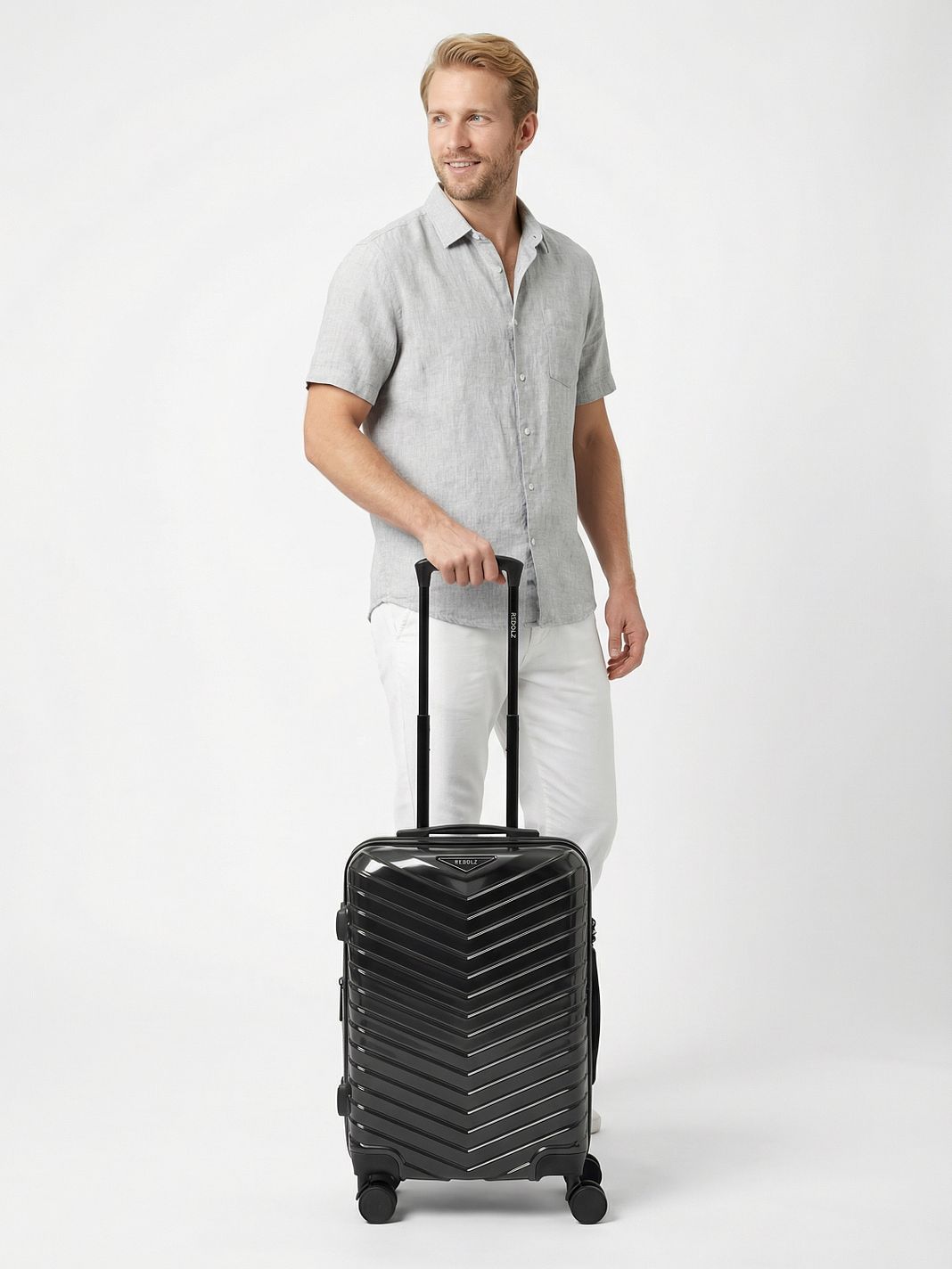 Redolz Essentials 18 2.0 4-hjulig Handbagageväska S 55 cm med expansionsveck Redolz Essentials 18 2.0 4-hjulig Handbagageväska S 55 cm med expansionsveck
